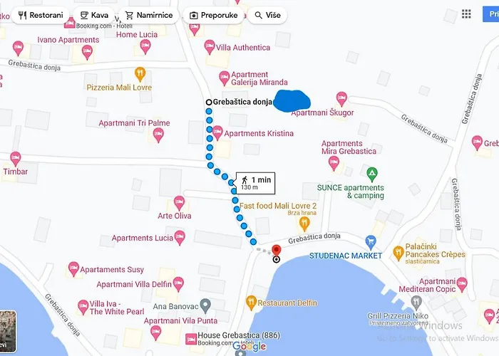 아파트 Mlinar-one Bedroom Seaview